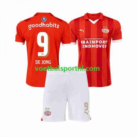 PSV Eindhoven Luuk de Jong 9 Kind Thuis Tenue 2023-24